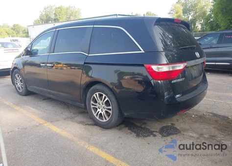 2012 Honda Odyssey Ex-L z USA, uszkodzony, nr VIN 5FNRL5H60CB075811